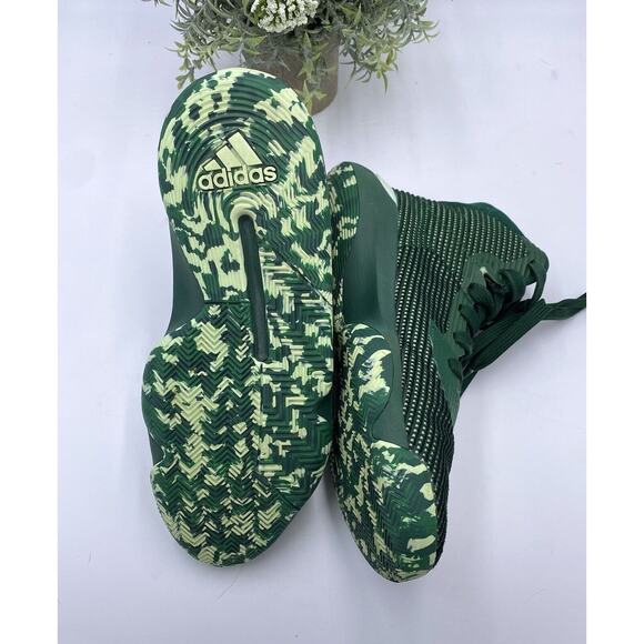 Adidas mens Green Pro Bounce 2019 Basketball sneakers M 6.5/wom 8 ART G26168 - Picture 13 of 16